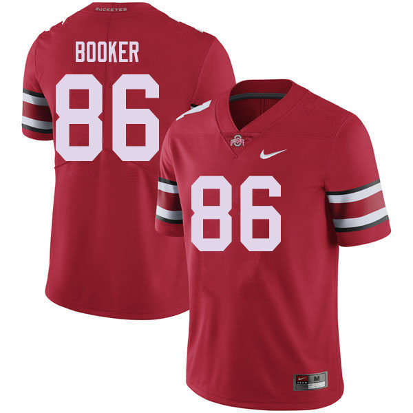Men #86 Chris Booker Ohio State Buckeyes College Football Jerseys Sale-Red